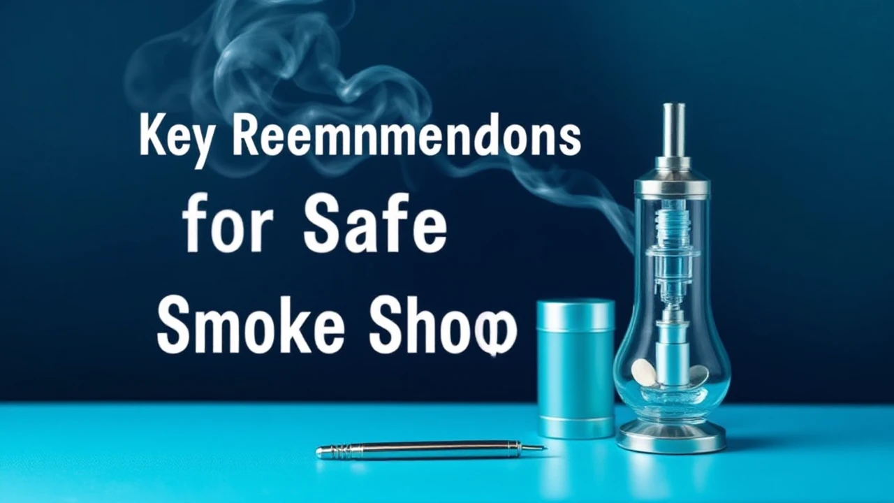 Key Recommendations for Safe Online Smoke Shop Shopping