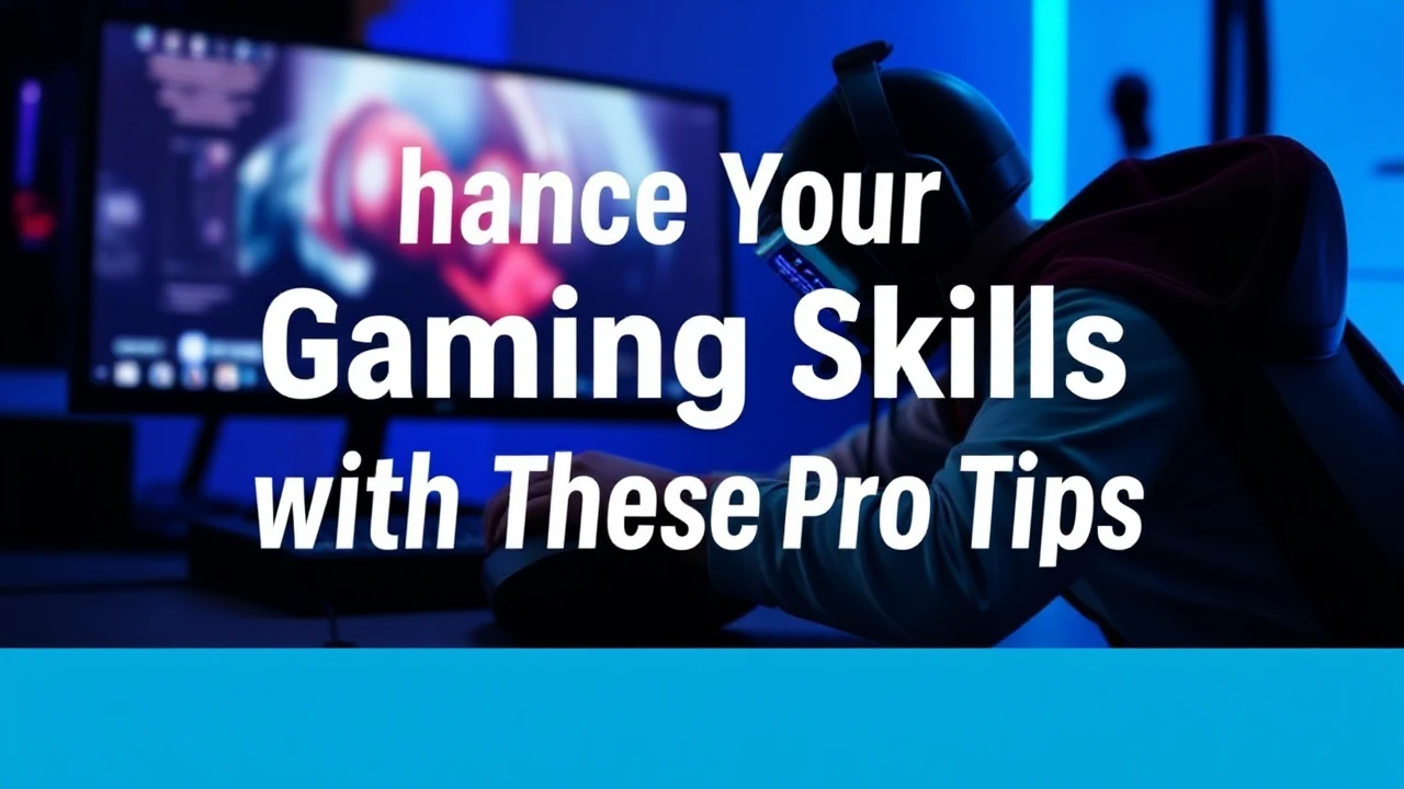 Enhance Your Gaming Skills with These Pro Tips