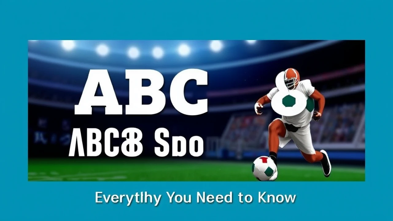 ABC8 Sportsbook: Everything You Need to Know