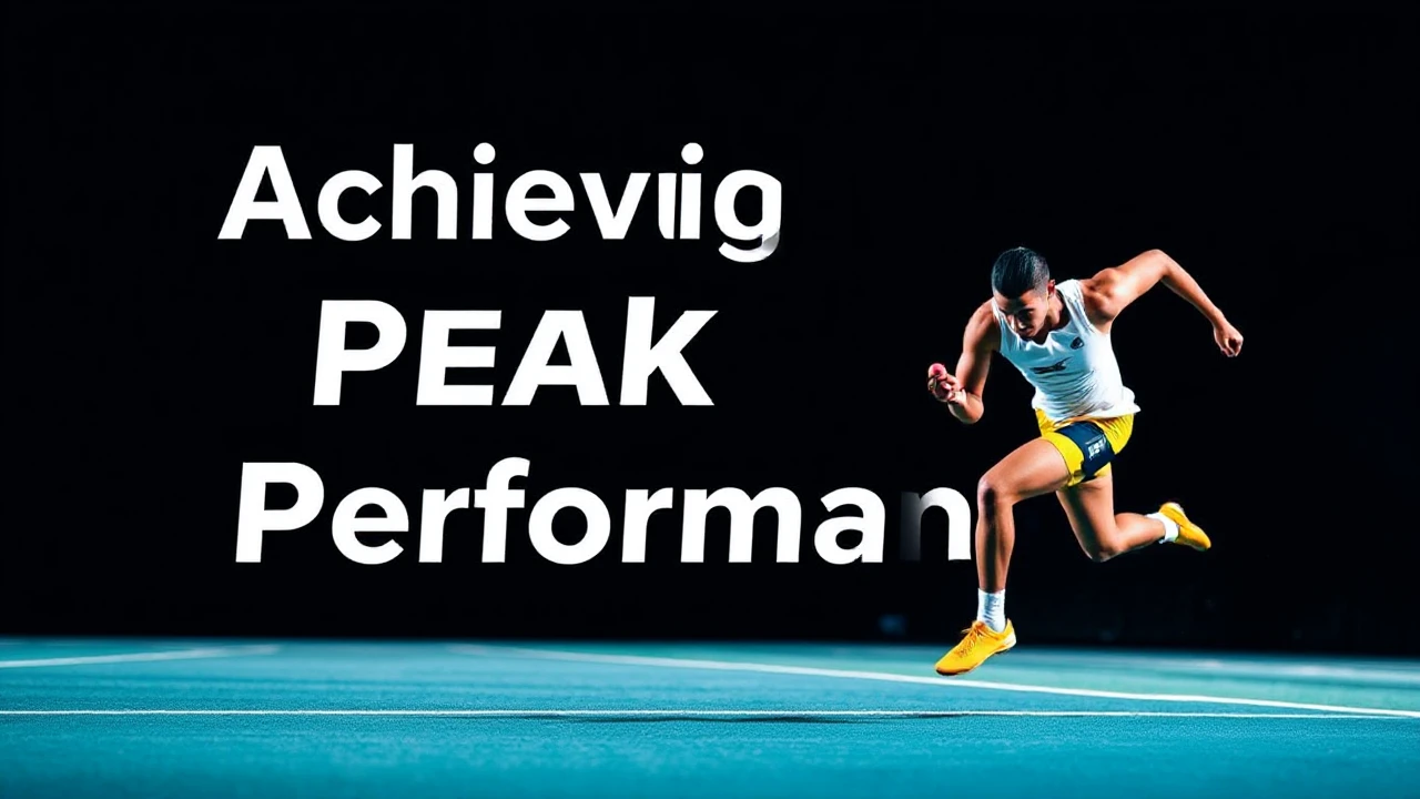 Achieving Peak Performance: Insider Tips from Pro Athletes