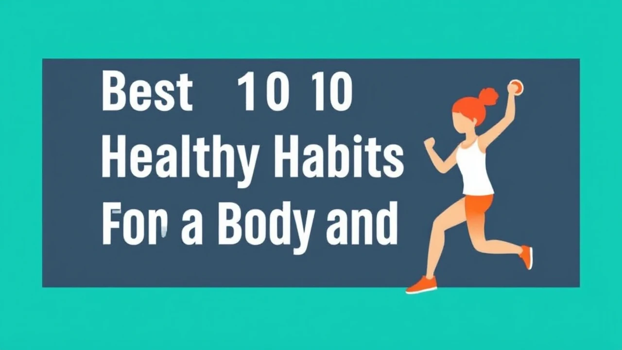 Best 10 Healthy Habits for a Fit Body and Mind