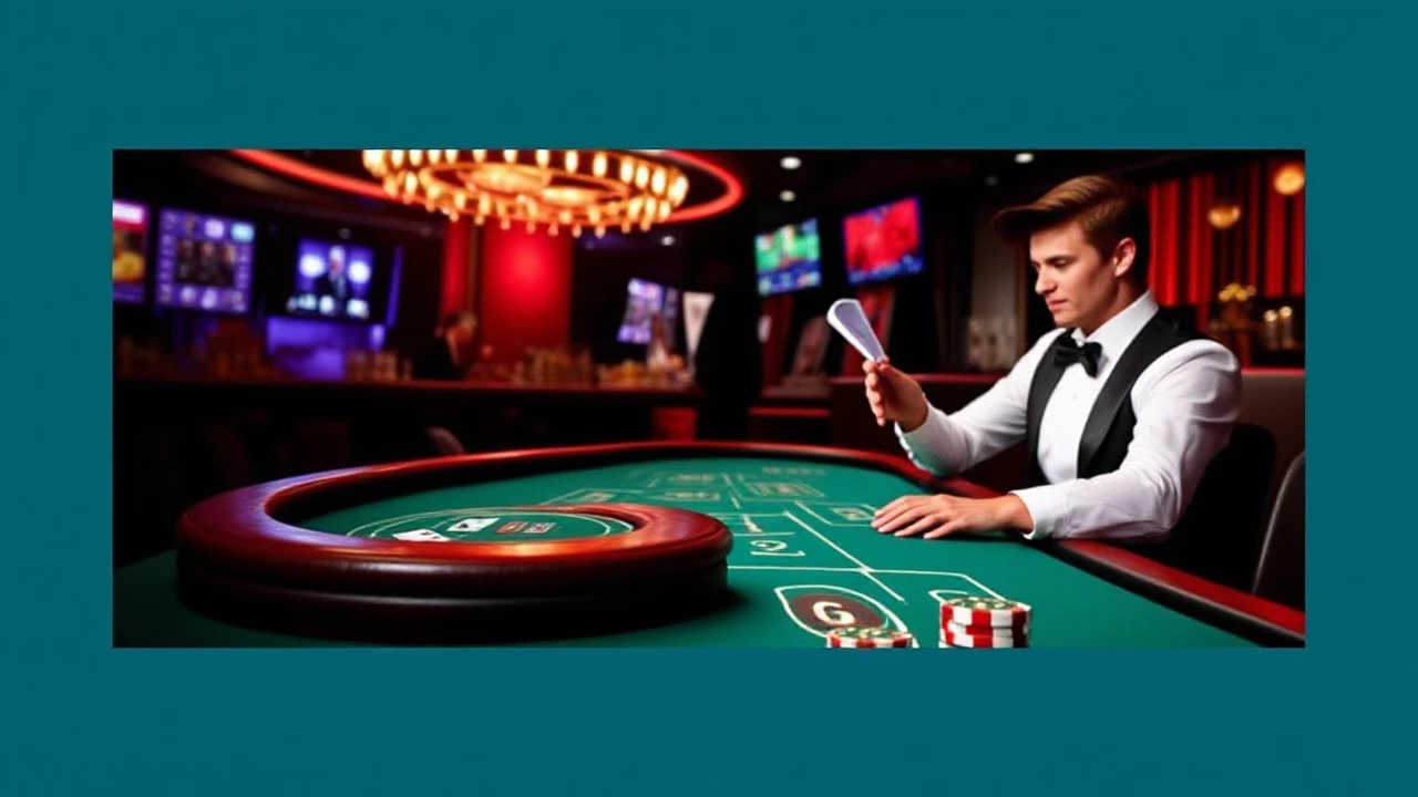 Unveiling the Thrills of Live Dealer Online Casino Gambling Games