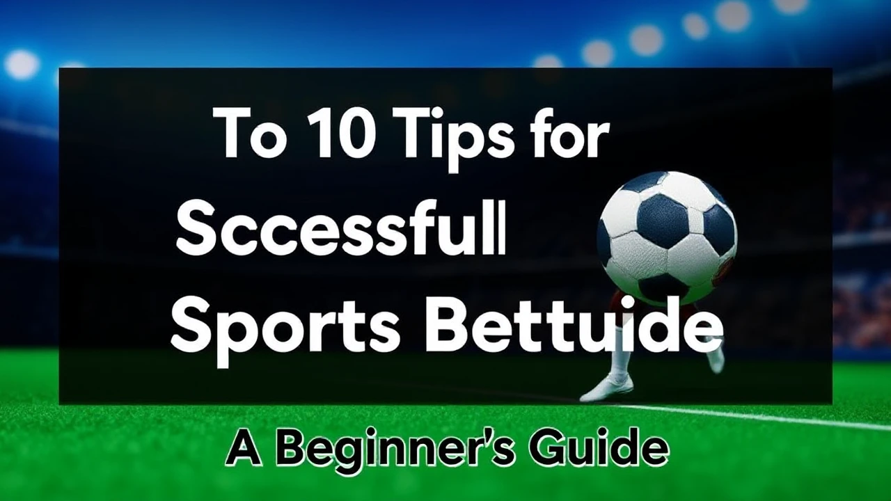 Top 10 Tips for Successful Sports Betting: A Beginner's Guide