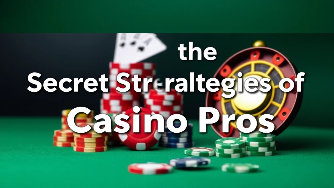 Learn the Secret Strategies of Casino Pros