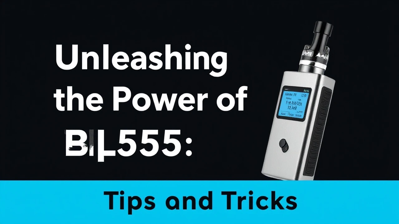 Unleashing the Power of BL555: Tips and Tricks