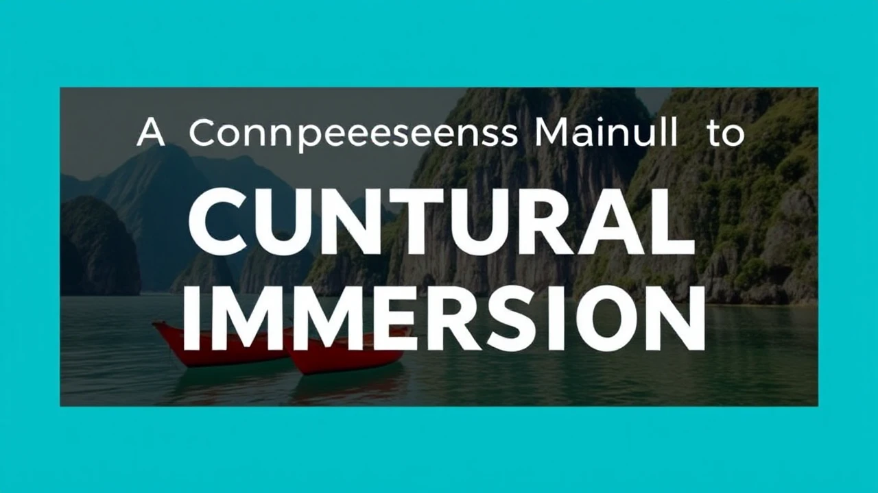 A Comprehensive Manual to Cultural Immersion: Embracing Local Traditions While Traveling