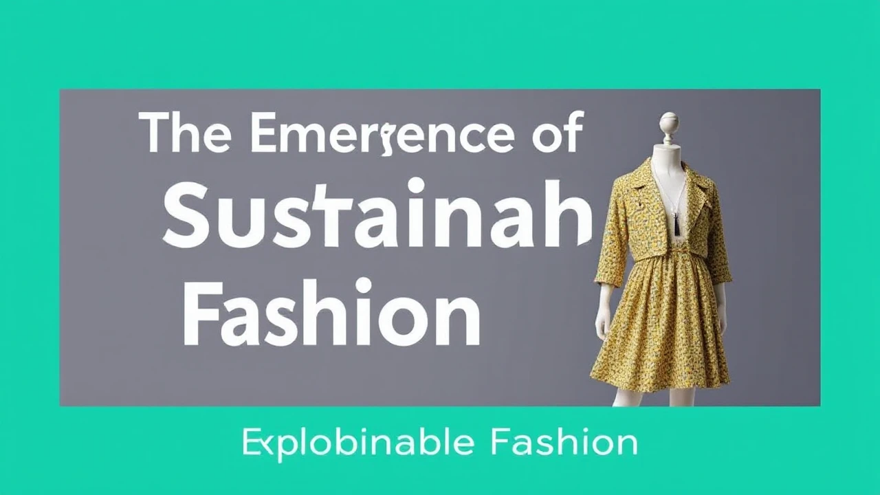 The Emergence of Sustainable Fashion: An Extensive Handbook