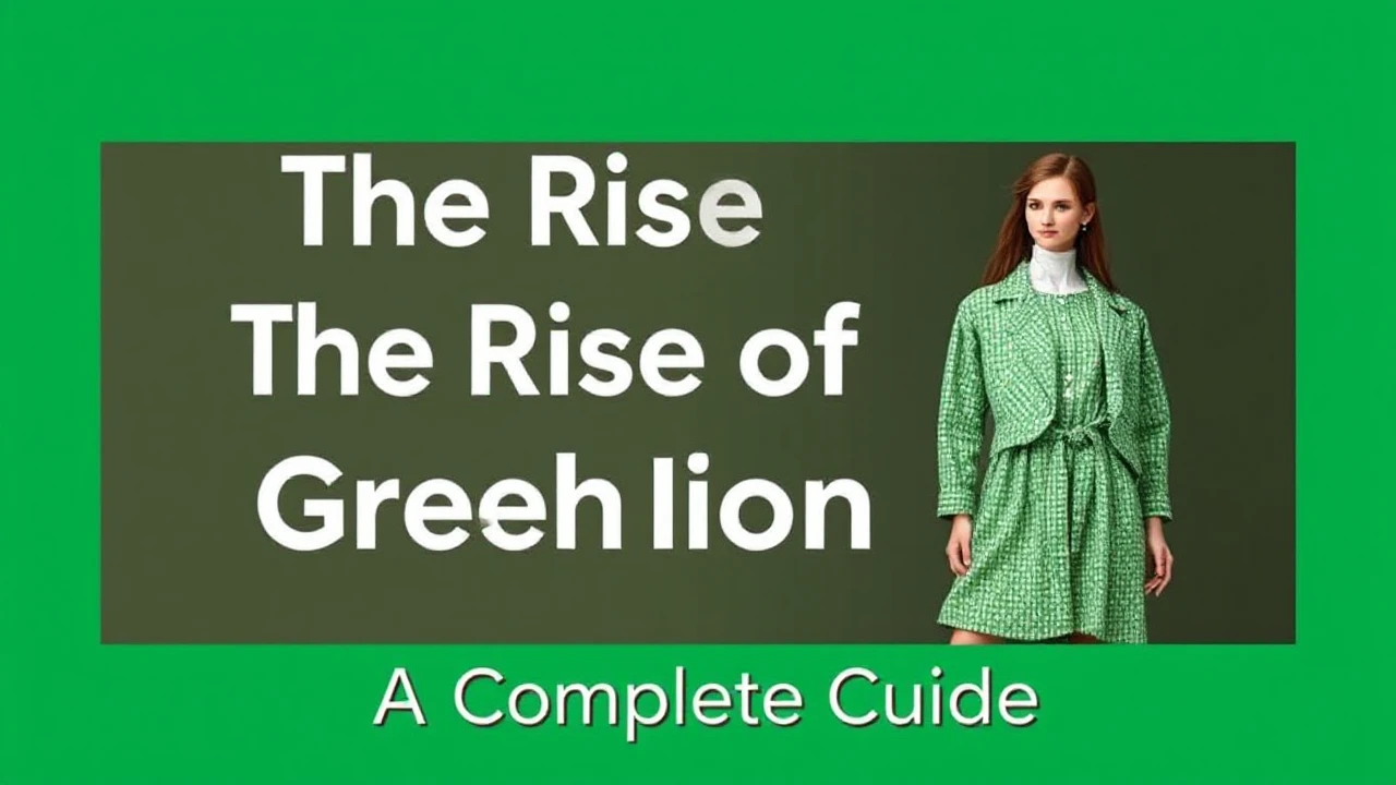 The Rise of Green Fashion: A Complete Guide
