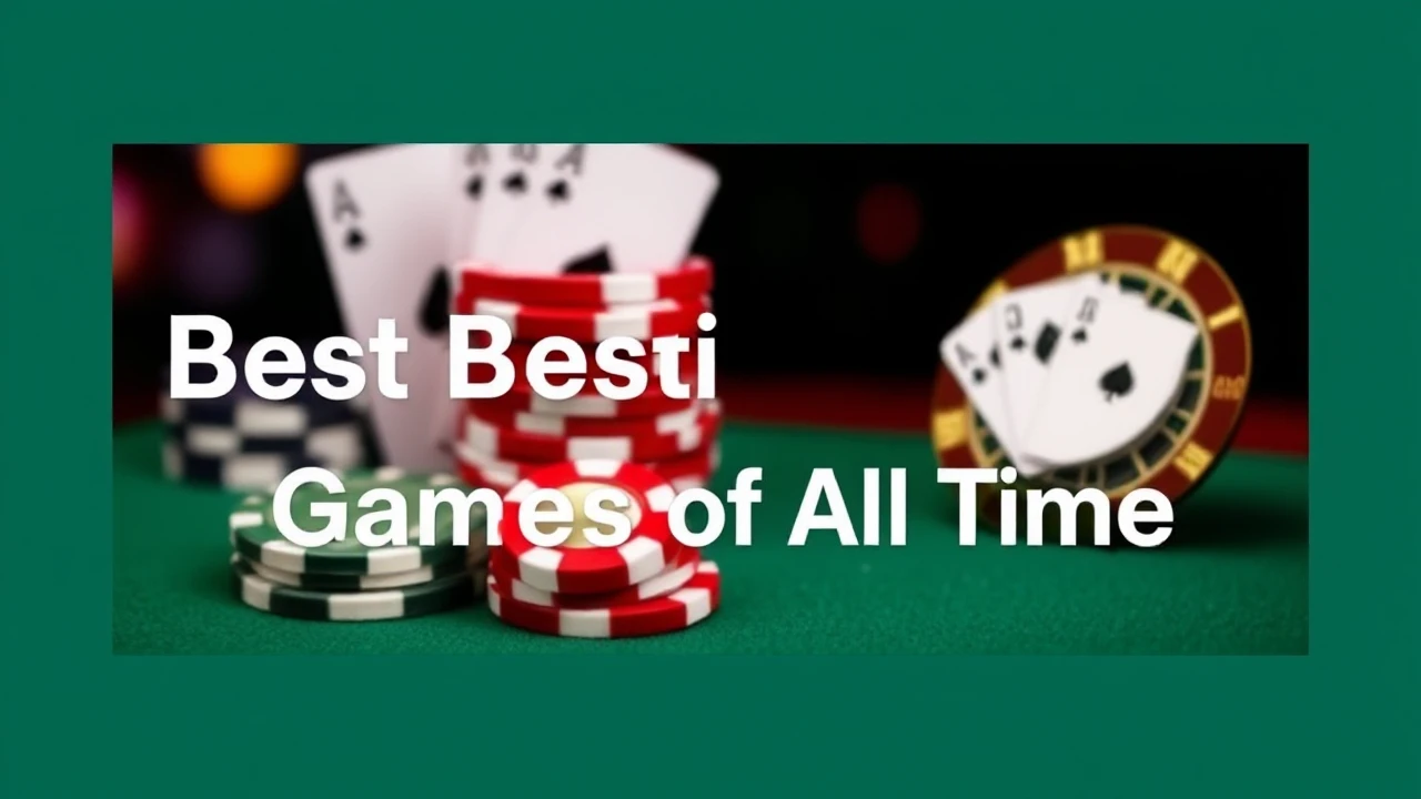 Exploring the Best Casino Games of All Time