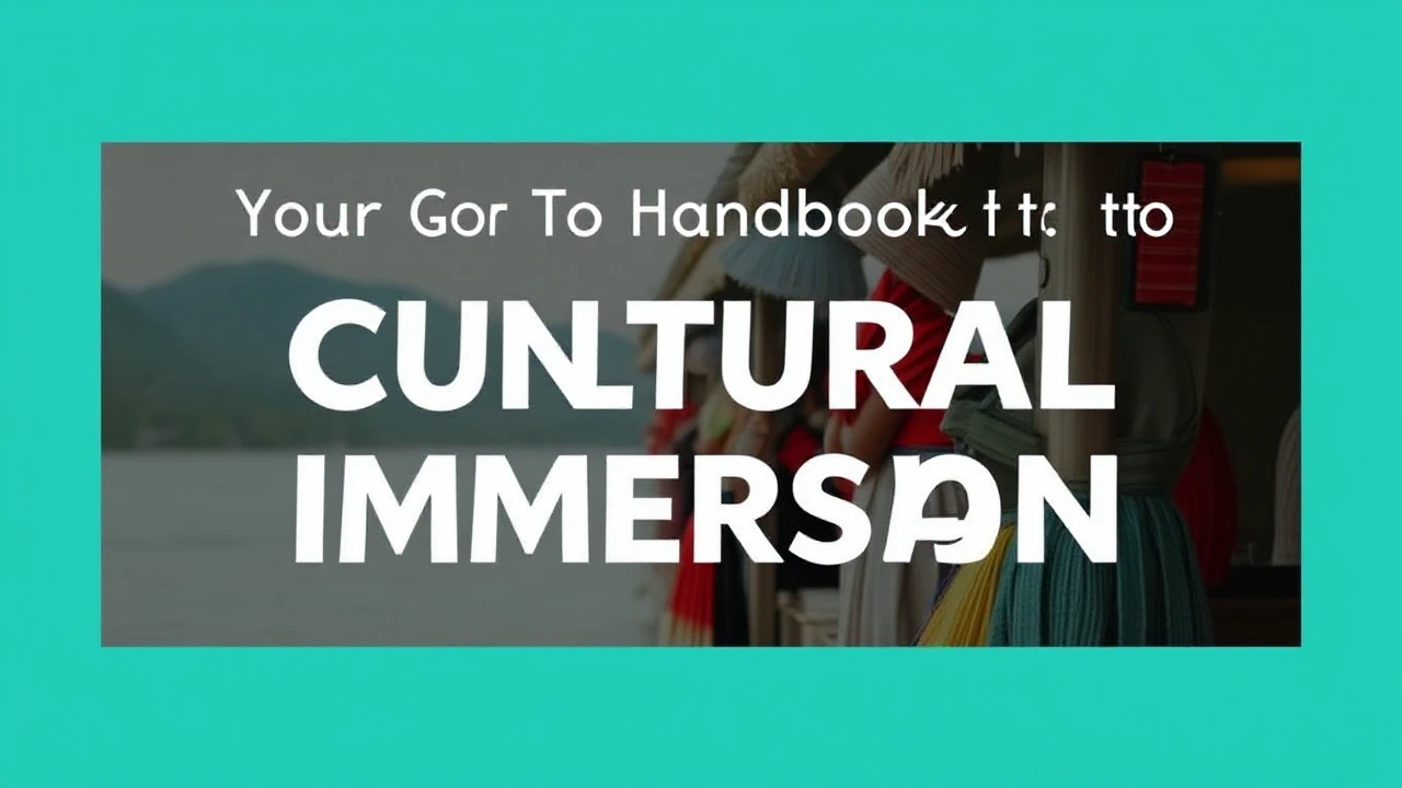 Your Go-To Handbook to Cultural Immersion: Embracing Local Traditions While Traveling