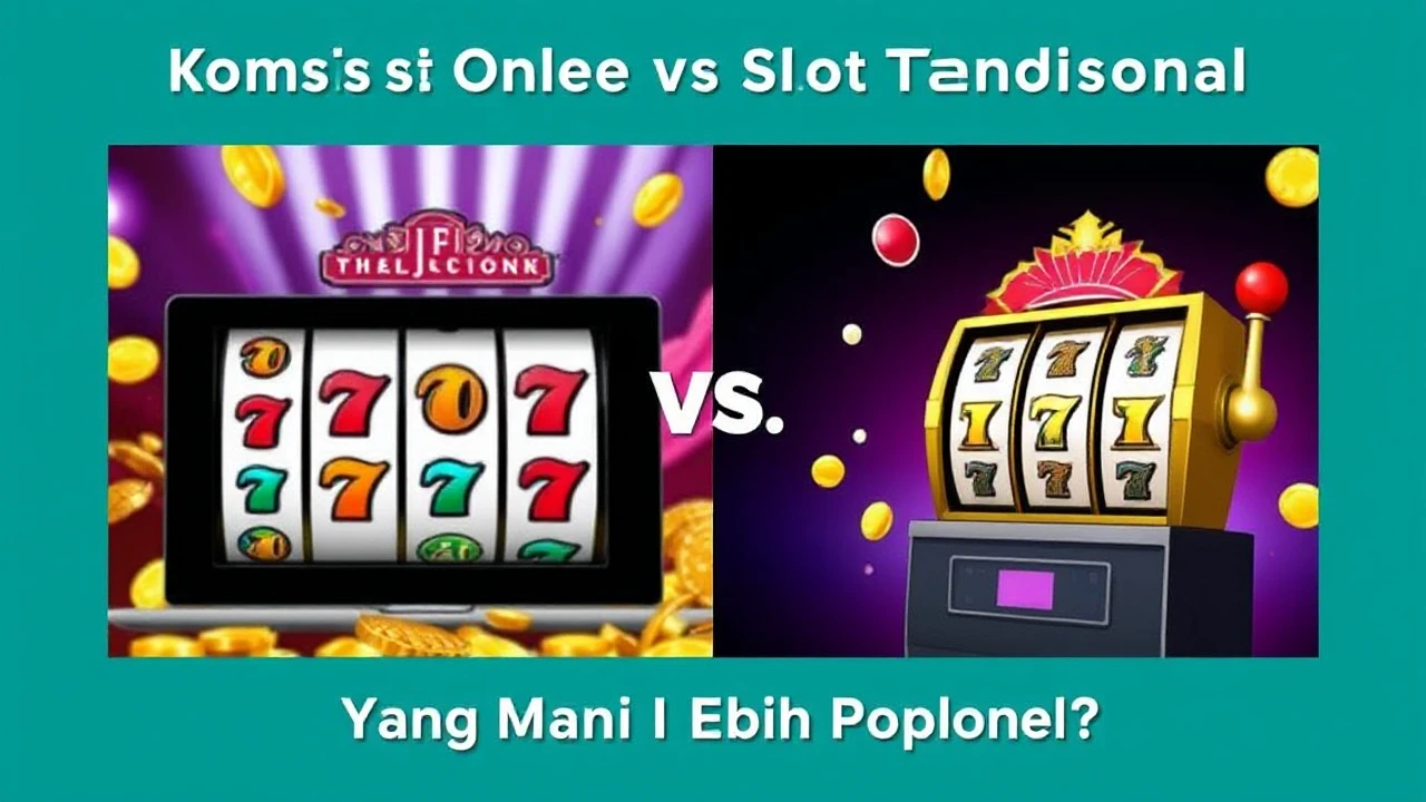 Komparasi Slot Online vs Slot Tradisional: Yang Mana Lebih Populer?