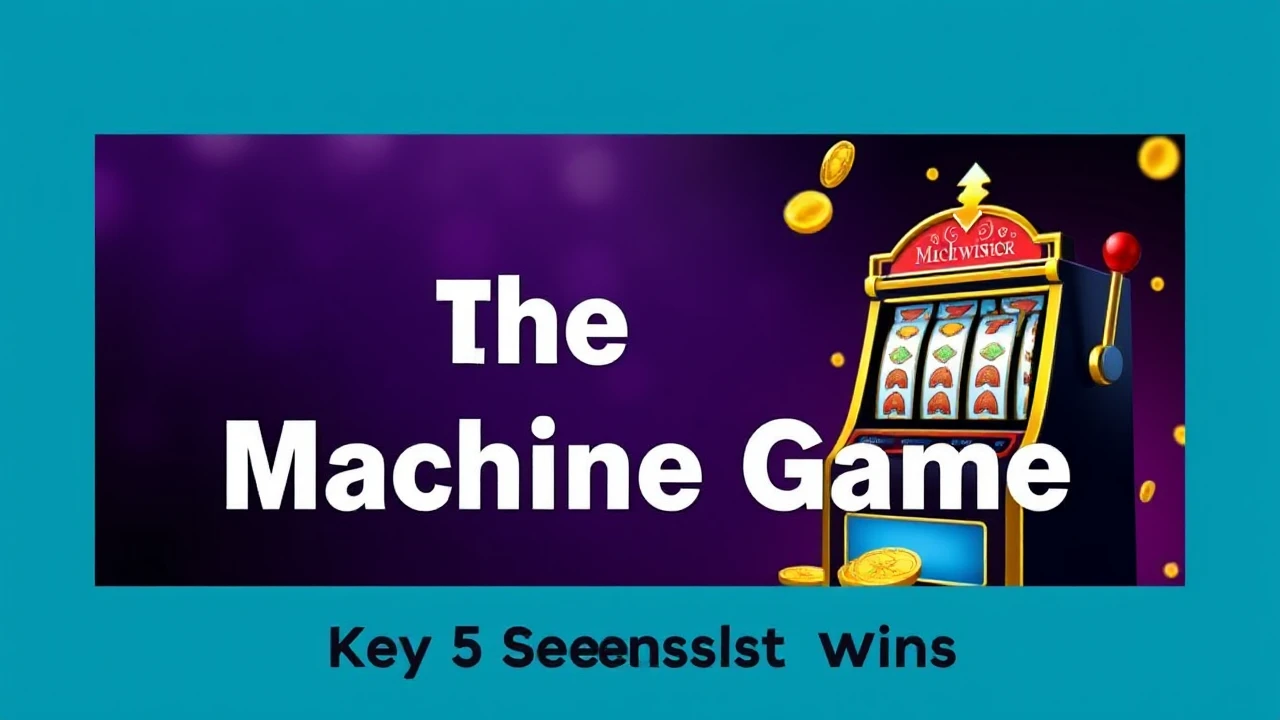 Dominating the Machine Game: Key 5 Strategies for Boosting Wins