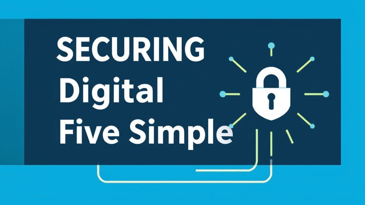Securing Your Digital Devices: Five Simple Tips