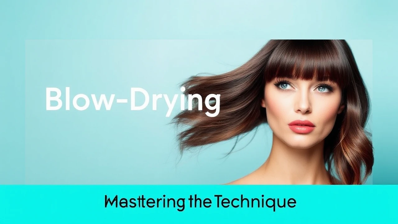 Mastering the Technique: Blow-Drying Bangs for a Perfect Fringe Look