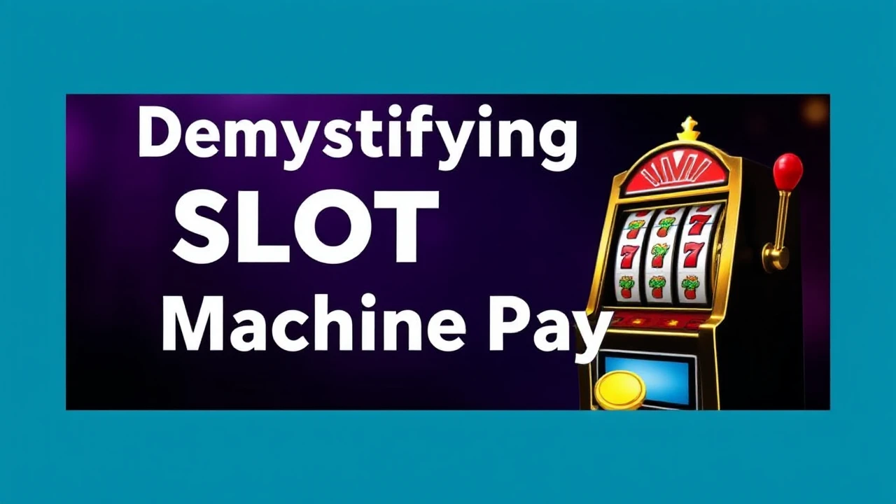Demystifying Slot Machine Payouts: Breaking Down the Figures