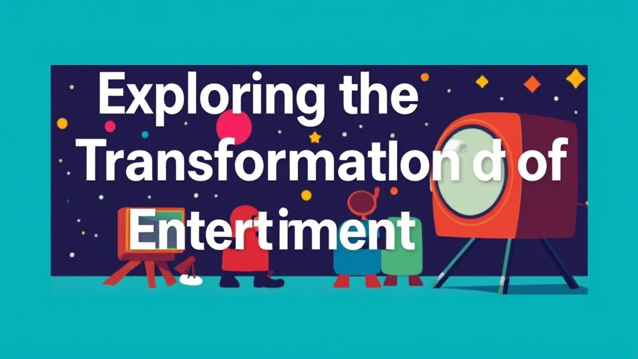 Exploring the Transformation of Entertainment Over Time