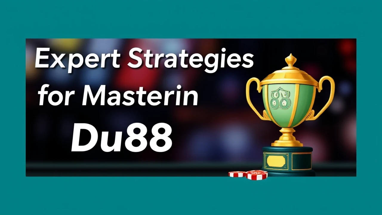 Expert Strategies for Mastering Du88 Online