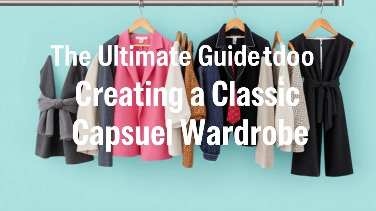 The Ultimate Guide to Creating a Classic Capsule Wardrobe