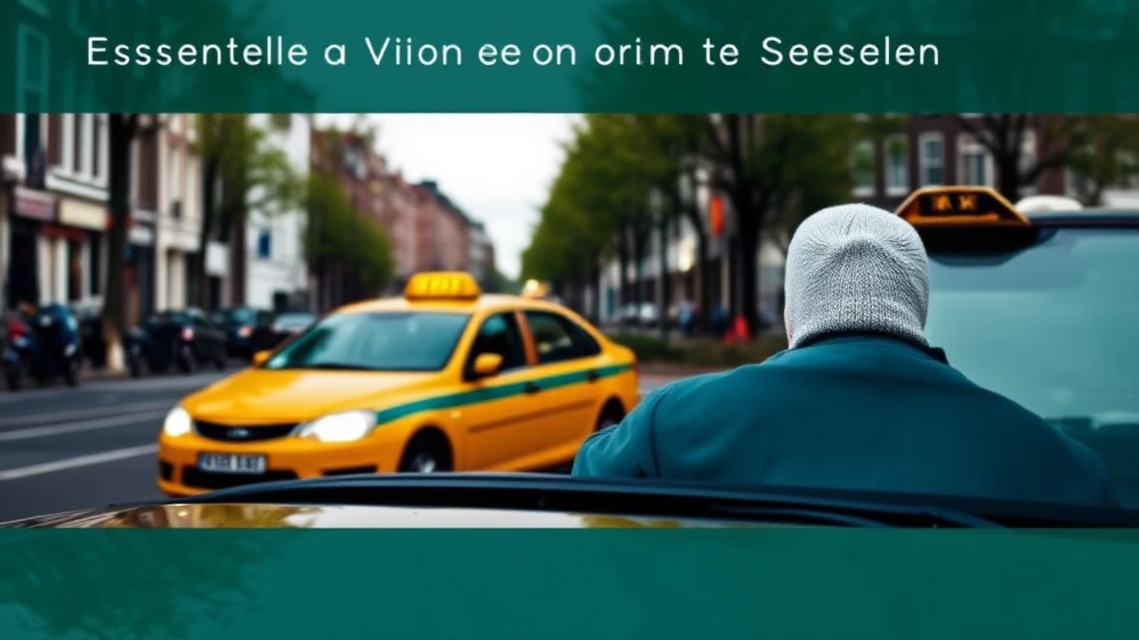 Essentiële Vragen om te Stellen aan uw Taxichauffeur in Amsterdam