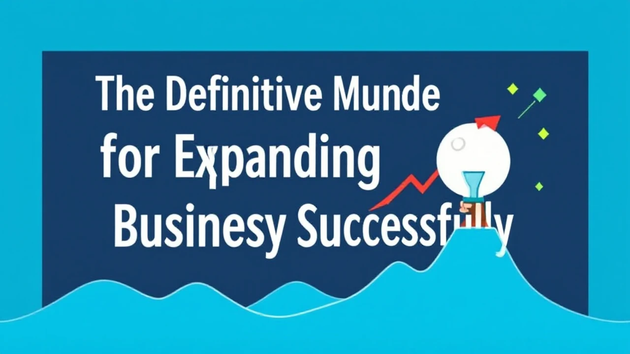 The Definitive Manual for Expanding Your Company Successfully