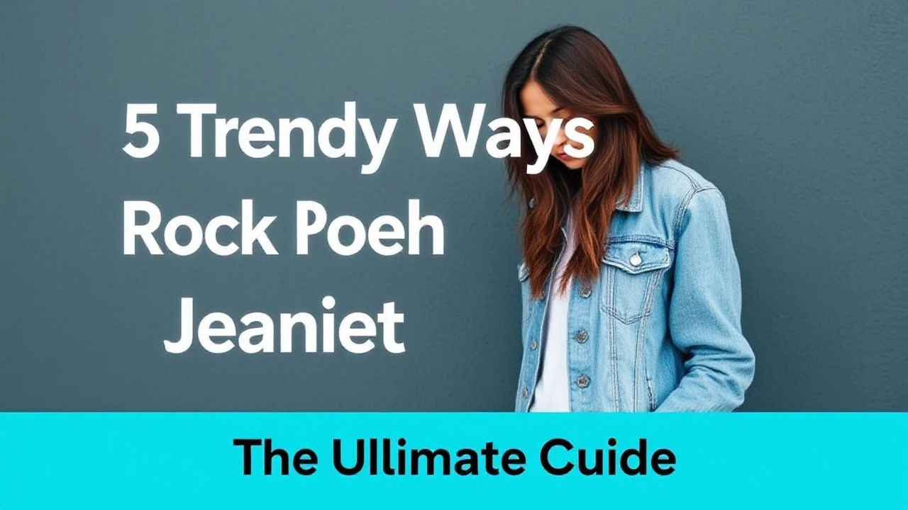 5 Trendy Ways to Rock Jean Jackets During the Current Season: Your Ultimate Guide