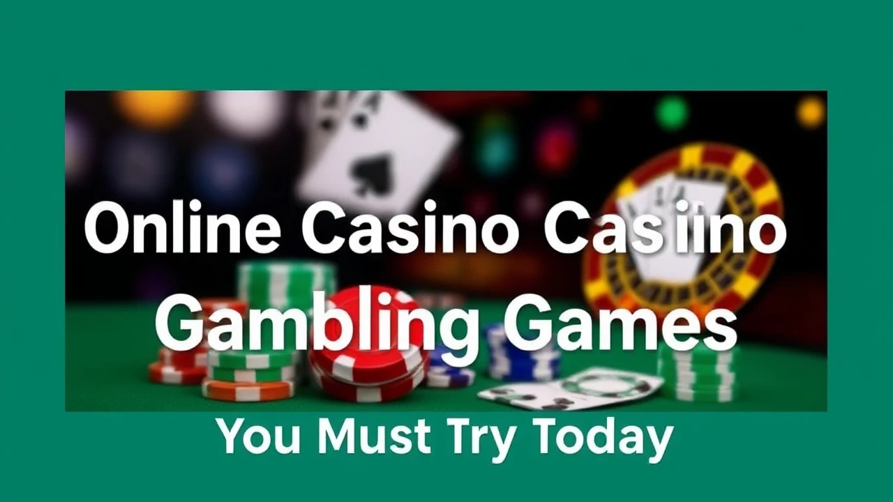 Favorite 10 Online Casino Gambling Games You Must Try Today