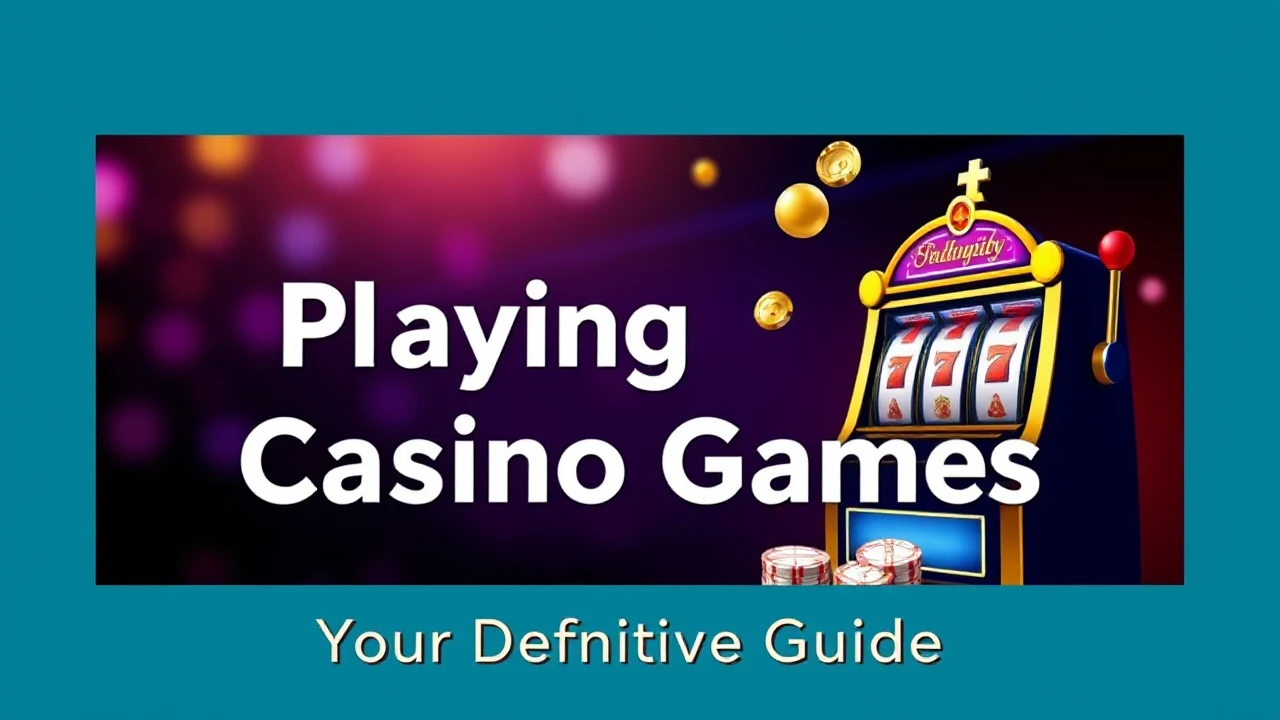 Your Definitive Guide to Playing Casino Games