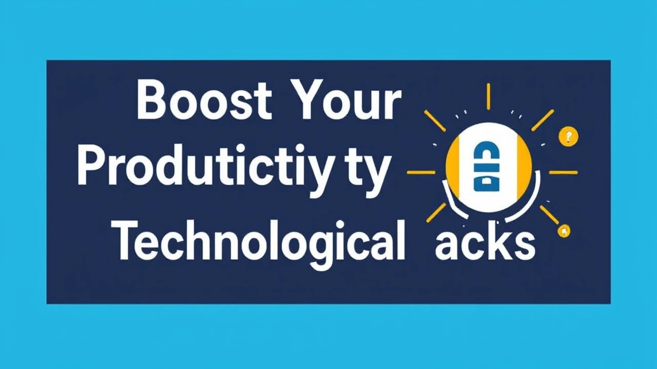Boost Your Productivity with These 10 Technological Hacks