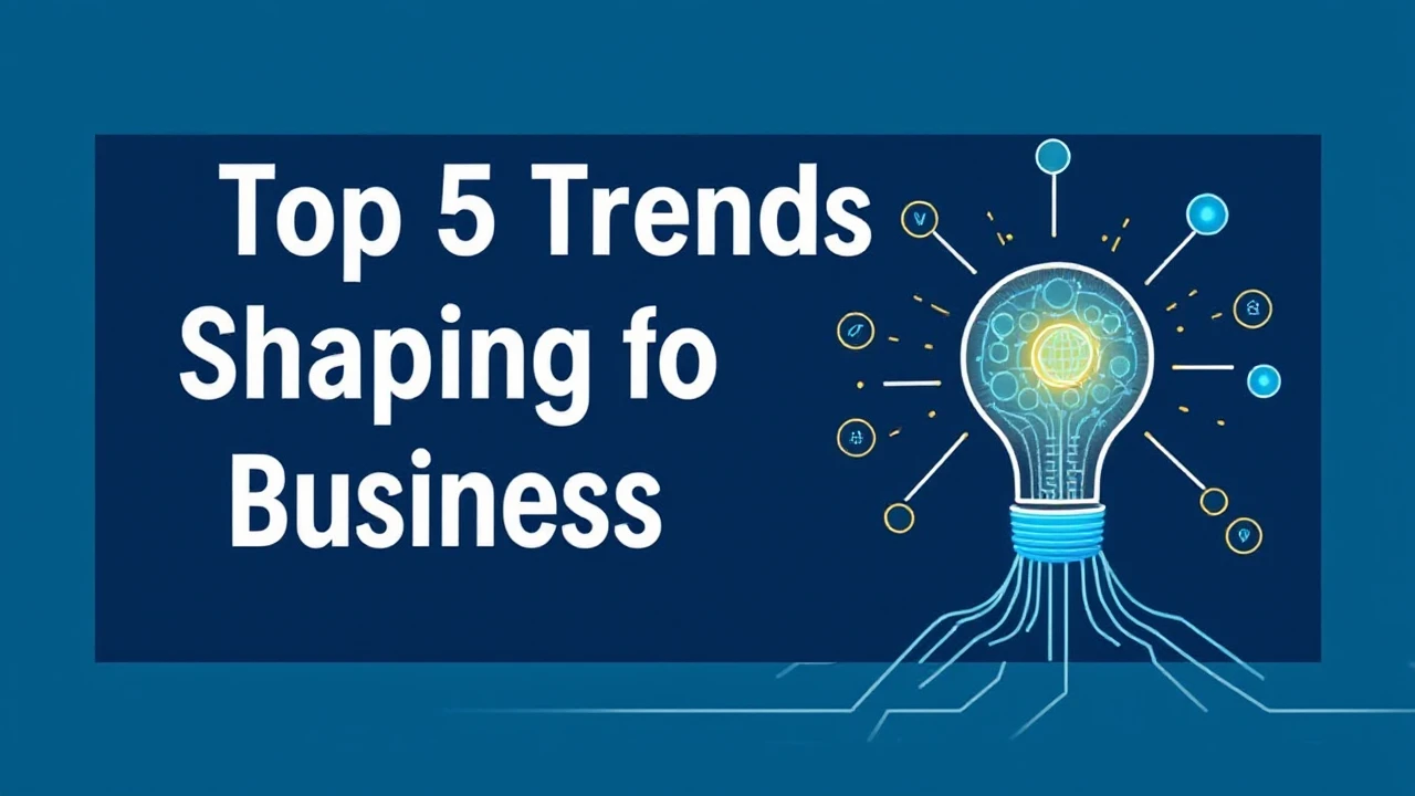 Investigating the Top 5 Trends Shaping the Future of Business Innovation