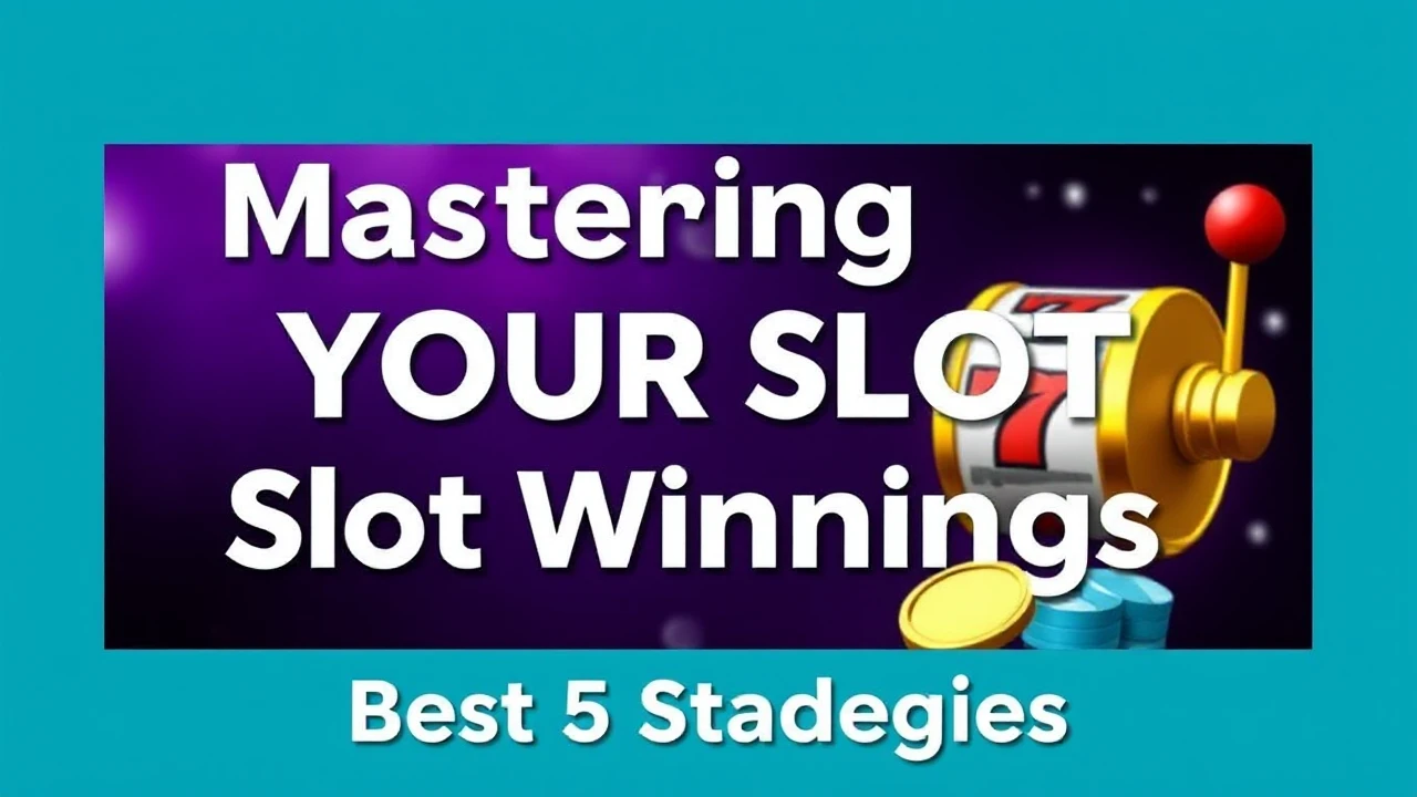 Mastering Your Slot Winnings: Best 5 Strategies