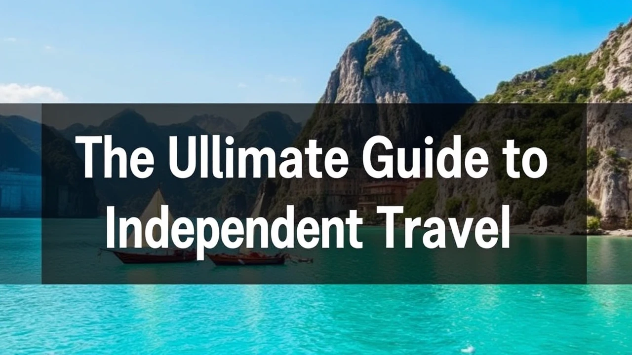 The Ultimate Guide to Independent Travel: Expert Tips for Venturing into the World Alone