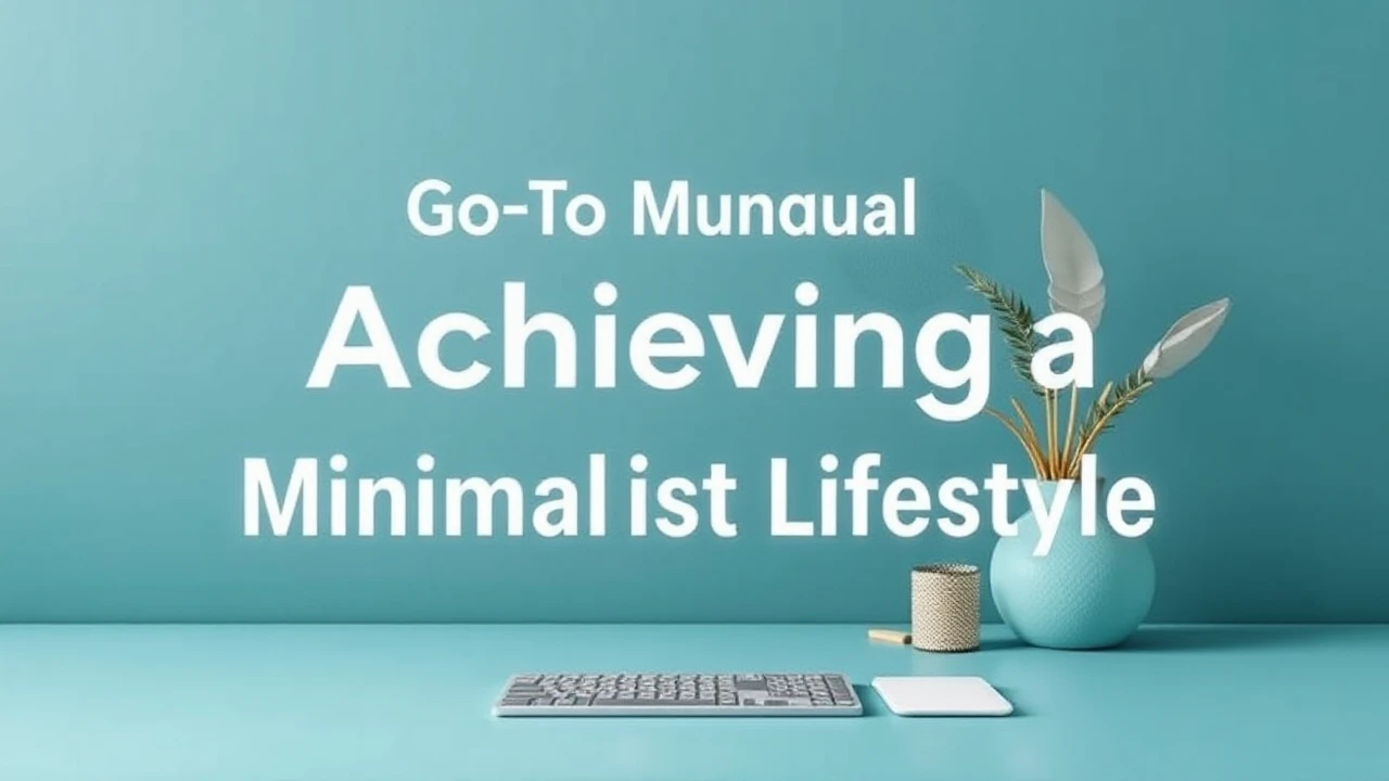 Your Go-To Manual of Achieving a Minimalist Lifestyle
