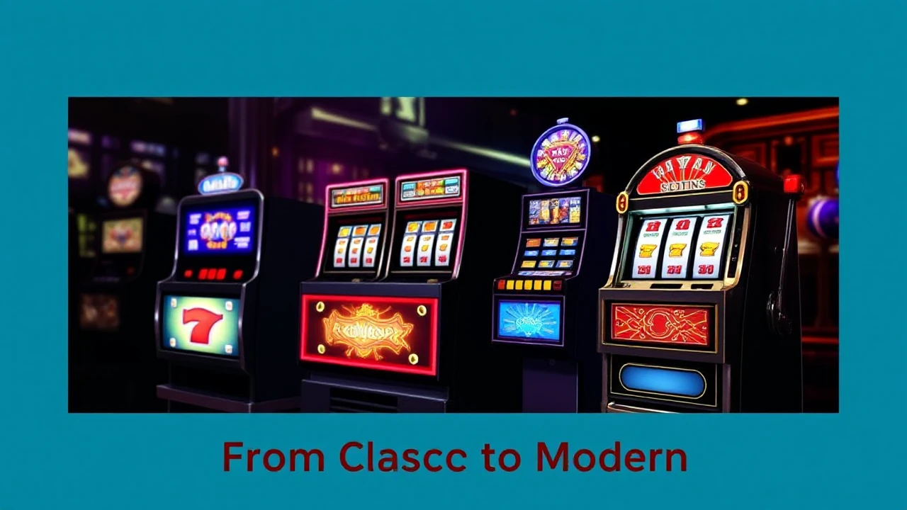 From Classic to Modern: Evolution of Casino Slot Machines