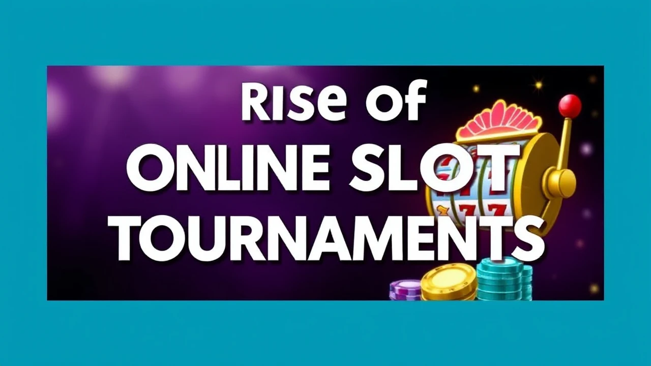 The Rise of Online Slot Tournaments: An In-Depth Look