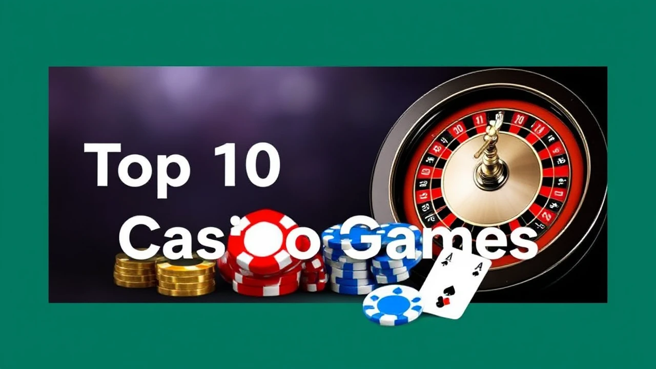The Ultimate Guide of Top 10 Casino Games You Ought to Try Immediately