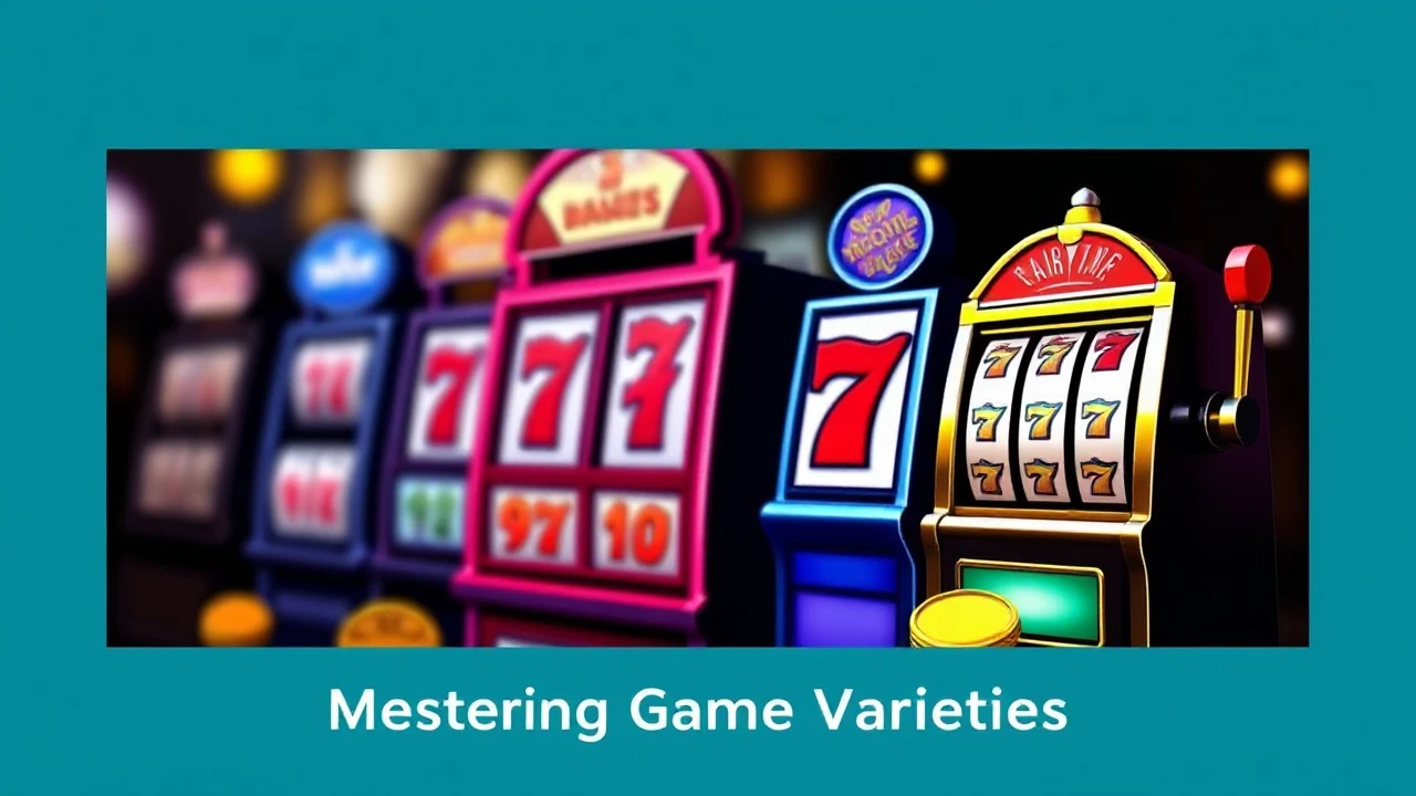 Mastering Slot Game Varieties: All You Need to Know