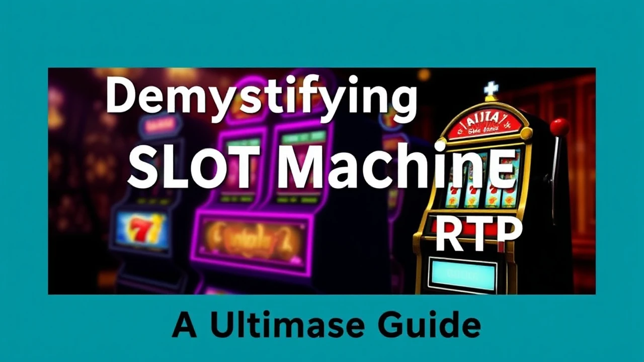 Demystifying Slot Machine Return to Player (RTP): A Ultimate Guide