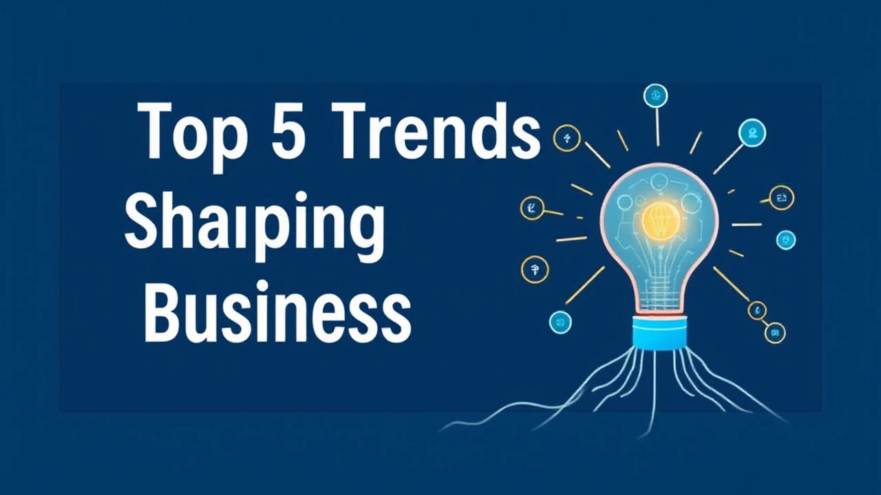 Investigating the Top 5 Trends Shaping the Future of Business Innovation