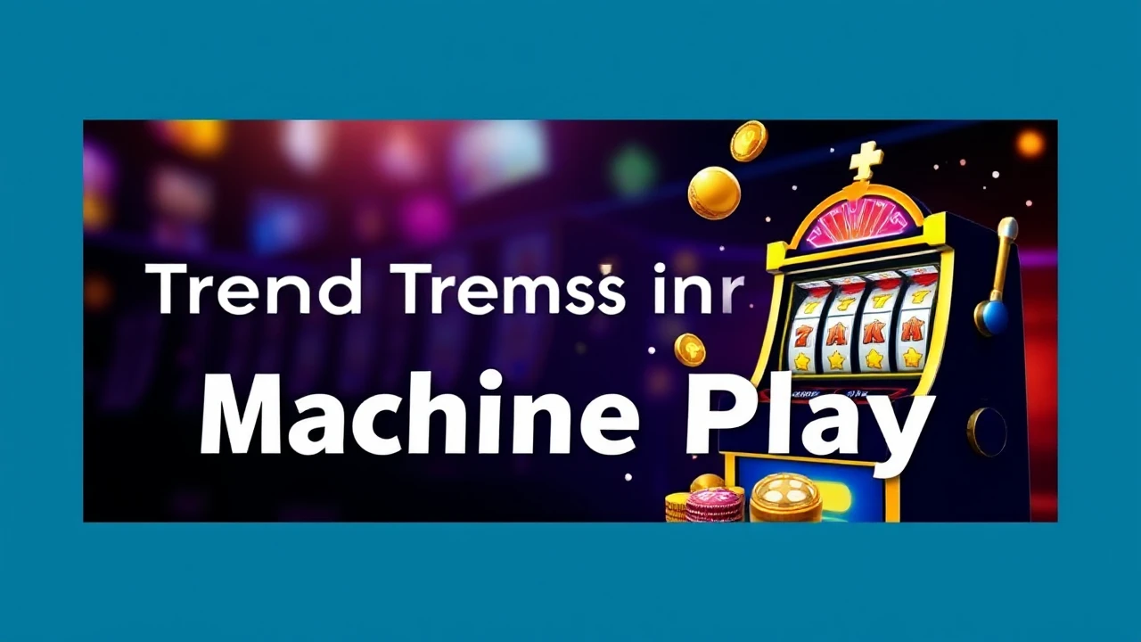 Uncovering the Trending Trends in Casino Machine Play