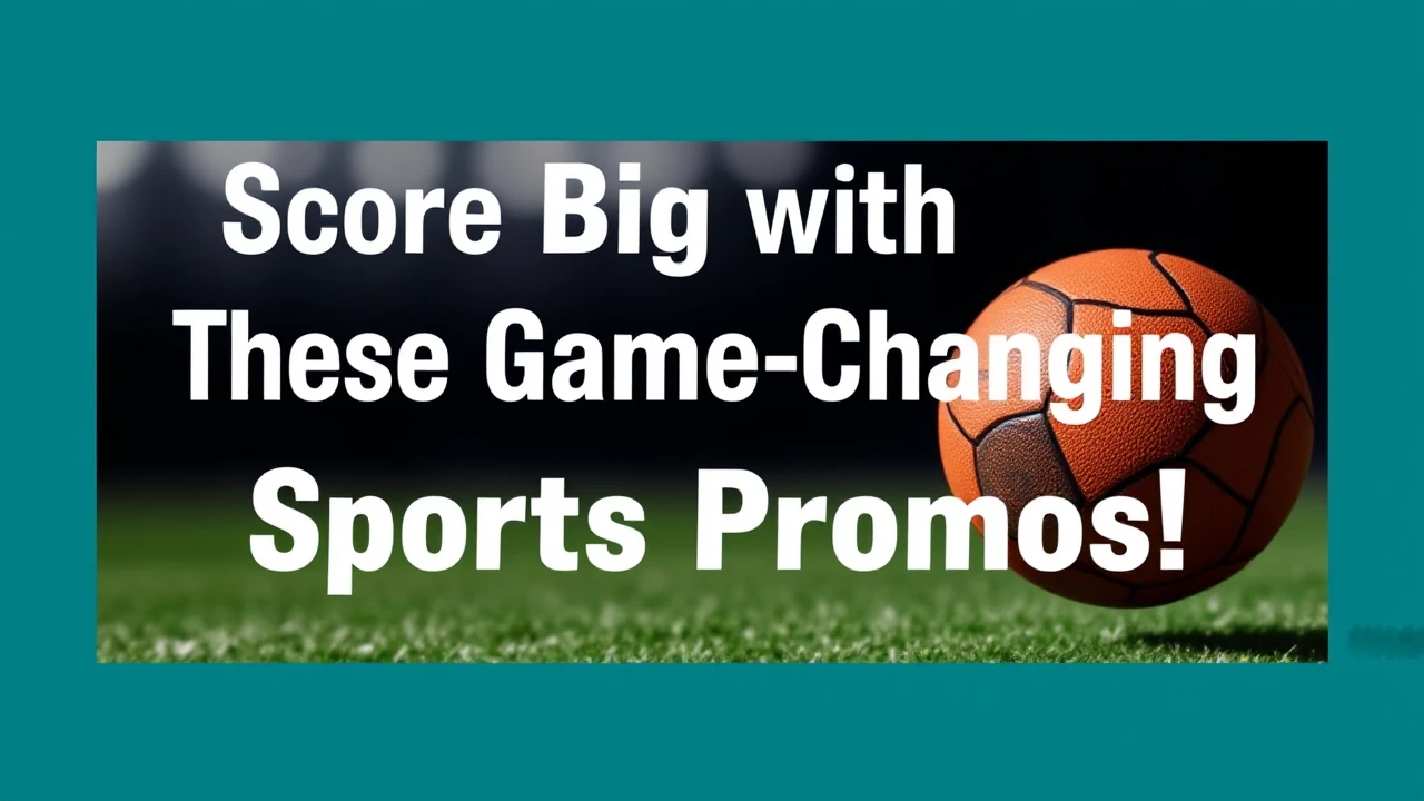 Score Big with These Game-Changing Sports Promos!