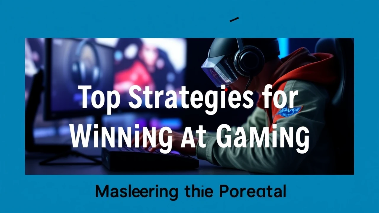 Unleash Your Potential: Top Strategies for Winning at Gaming