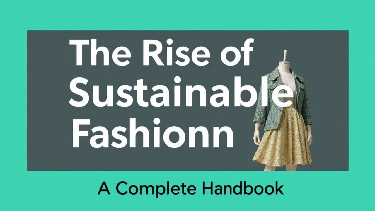 The Rise of Sustainable Fashion: A Complete Handbook