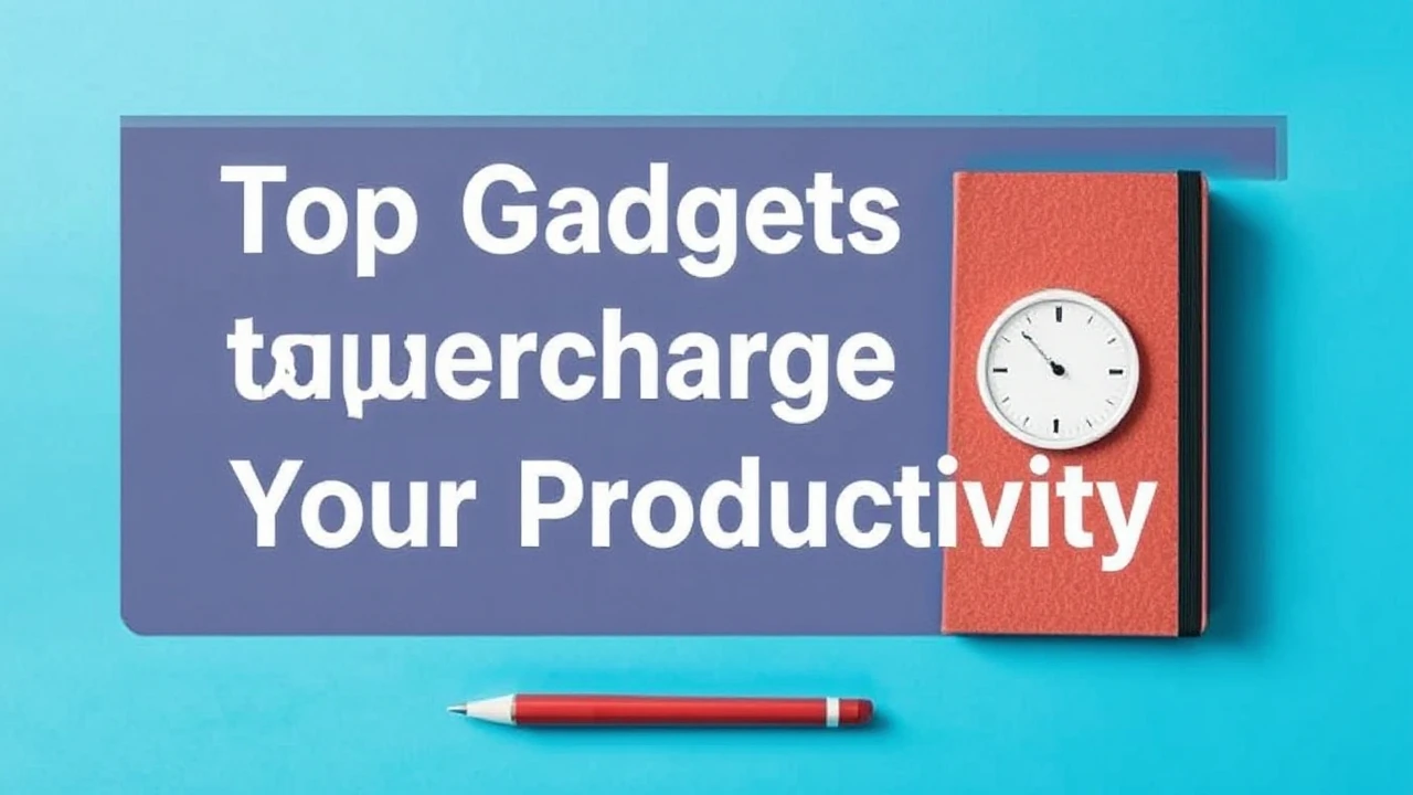 Top Gadgets to Supercharge Your Productivity