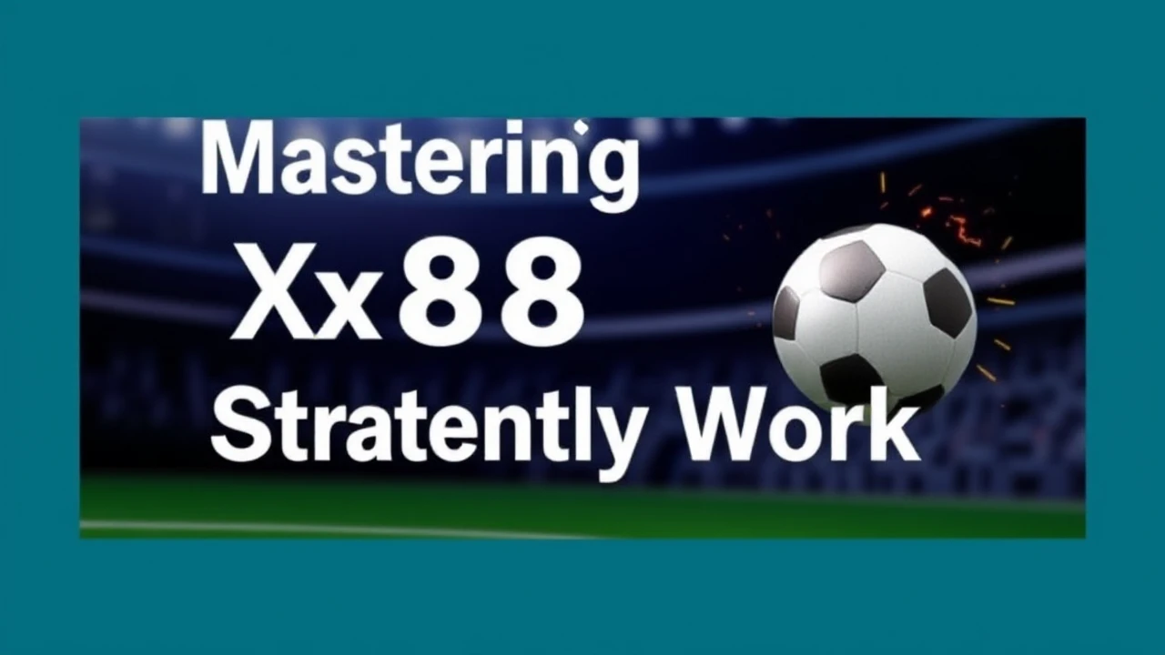 Mastering Xx88 Online Betting Strategies That Genuinely Work