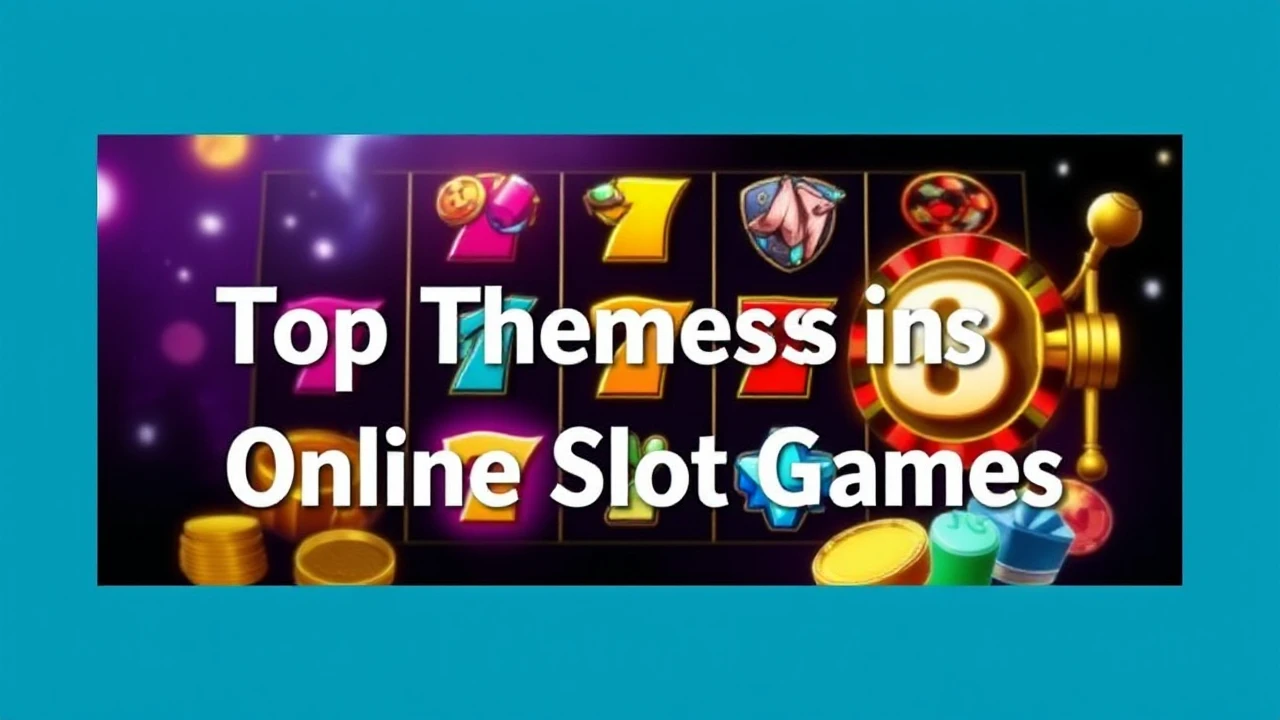 Discovering the Top Themes in Online Slot Games