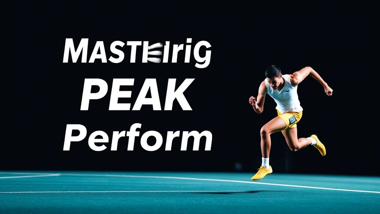 Mastering Peak Performance: Insider Tips from Pro Athletes