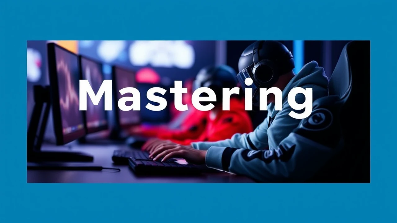 Mastering Esports: An Amateur's Introduction to Professional Gaming