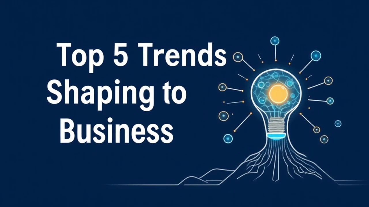 Delving into the Top 5 Trends Shaping the Future of Business Innovation