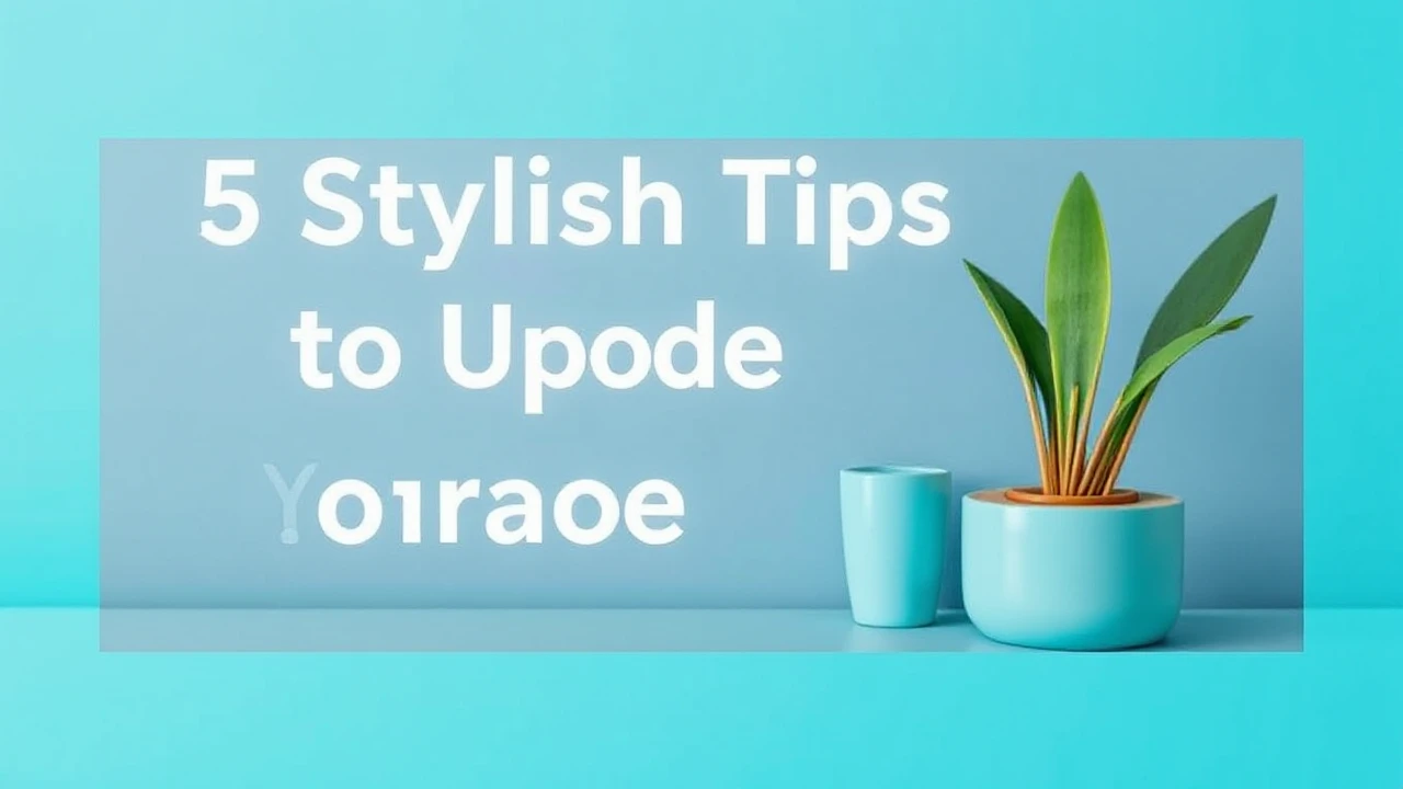 5 Stylish Tips to Upgrade Your Lifestyle