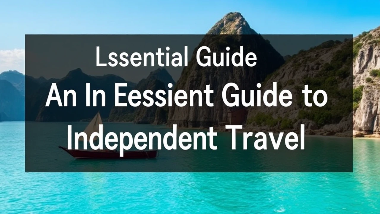 An Essential Guide to Independent Travel: Expert Tips for Venturing into the World By Yourself